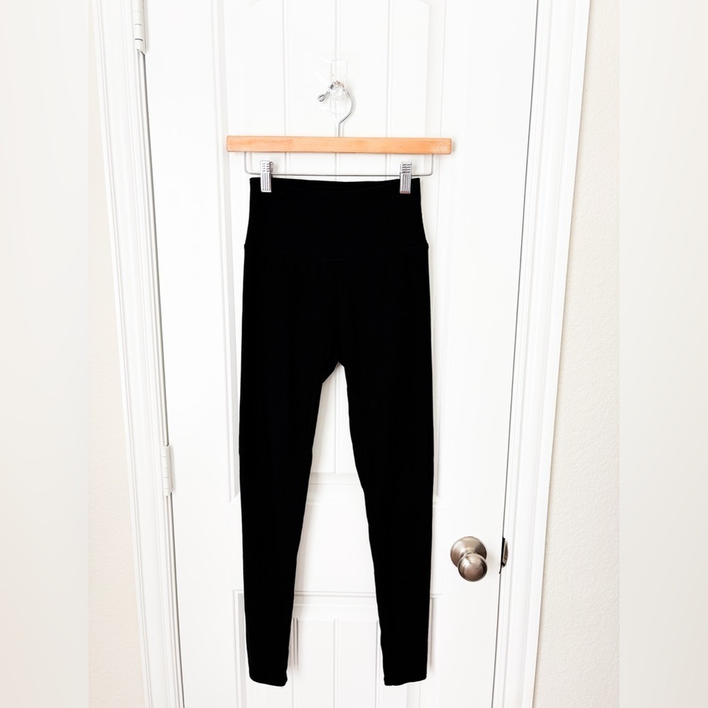 Orvis Women’s Classic Collection Lined Black Thermal Leggings Size Small